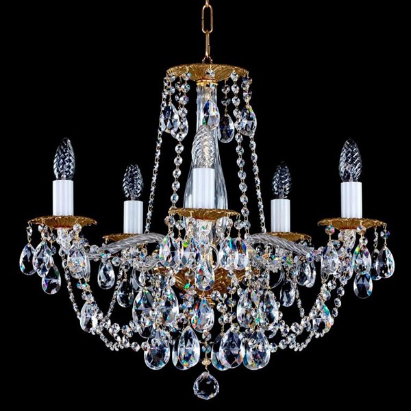 Candelabru cristal Bohemia 5 brate, diam. 56cm Demeter V CE, Candelabre clasice / Lustre si Pendule⭐ modele elegante de lux pentru iluminat living, dormitor, bucatarie.✅DeSiGn decorativ unic!❤️Promotii❗ Lustre clasice ➽ www.evalight.ro. Alege oferte la colectii NOI de corpuri de iluminat pt interior în stil clasic, industrial, retro sau vintage, lampi suspendate deosebite de tip suspensii, decorate cu margele cu cristal, abajur textil, de sticla, becuri normale tip lumanare cu filament sau LED, ieftine de calitate la cel mai bun pret. a