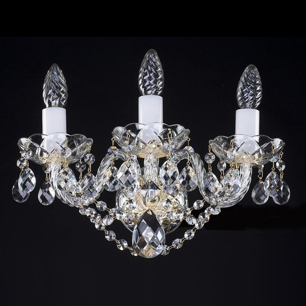 Aplica de perete Cristal Bohemia Exclusive Marion III. WL CE, Aplice de perete Cristal Bohemia⭐ modele de lux deosebite din cristal Bohemia autentic din Cehia.✅Design unicat Premium Top❗ ➽ www.evalight.ro. a