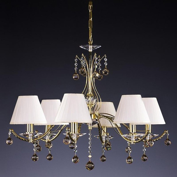 Candelabru Cristal Bohemia Exclusive 6 brate, diam. 75cm Chantal VI. CE, Lustre Cristal Bohemia⭐ modele deosebite de candelabre din cristal Bohemia autentic din Cehia.✅Design Baroc de lux Premium Top❗ ➽ www.evalight.ro. a