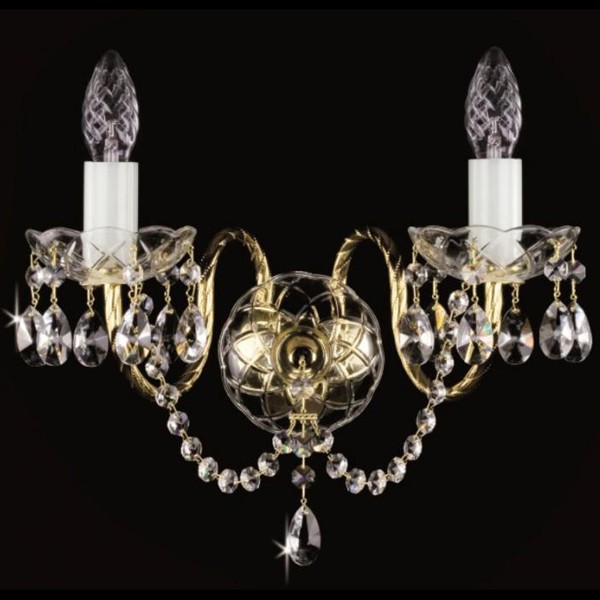 Aplica de perete cristal Bohemia Varvara II. WL CE, Aplice de perete Cristal Bohemia⭐ modele de lux deosebite din cristal Bohemia autentic din Cehia.✅Design unicat Premium Top❗ ➽ www.evalight.ro. a