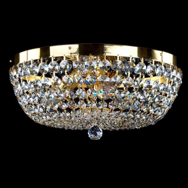 Plafoniera Cristal Bohemia Exclusive diametru 35cm GEENA DIA 350 CE, Plafoniere Cristal Bohemia⭐ modele deosebite de lustre tavan din cristal Bohemia autentic din Cehia.✅Design de lux unicat Premium Top❗ ➽ www.evalight.ro.  a