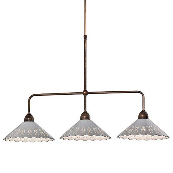 Lustra, Pendul rustic fabricat manual 3 brate Fiori di Pizzo 065.25OC, Candelabre clasice / Lustre si Pendule⭐ modele elegante de lux pentru iluminat living, dormitor, bucatarie.✅DeSiGn decorativ unic!❤️Promotii❗ Lustre clasice ➽ www.evalight.ro. Alege oferte la colectii NOI de corpuri de iluminat pt interior în stil clasic, industrial, retro sau vintage, lampi suspendate deosebite de tip suspensii, decorate cu margele cu cristal, abajur textil, de sticla, becuri normale tip lumanare cu filament sau LED, ieftine de calitate la cel mai bun pret. a