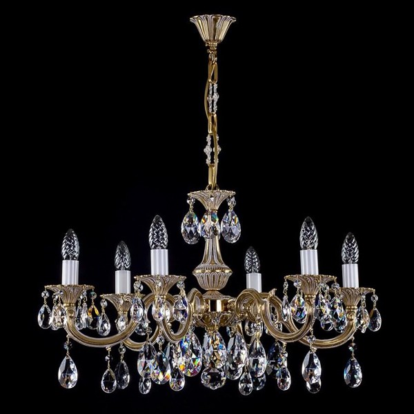 Candelabru Cristal Bohemia Exclusive 6 brate ALICE VI., Lustre Cristal Bohemia⭐ modele deosebite de candelabre din cristal Bohemia autentic din Cehia.✅Design Baroc de lux Premium Top❗ ➽ www.evalight.ro. a