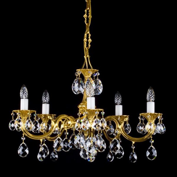 Candelabru Cristal Bohemia Exclusive 5 brate ALICE V. CE, Lustre Cristal Bohemia⭐ modele deosebite de candelabre din cristal Bohemia autentic din Cehia.✅Design Baroc de lux Premium Top❗ ➽ www.evalight.ro. a