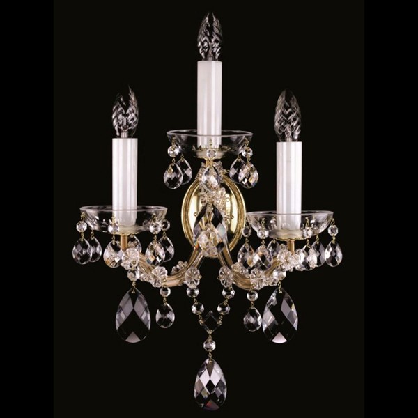 Aplica de perete Cristal Bohemia Exclusive MARIA TEREZIA 18 WL CE, Aplice de perete clasice⭐ modele elegante pentru dormitor, living, hol, bucatarie.✅DeSiGn decorativ de lux unic!❤️Promotii lampi❗ ➽ www.evalight.ro. Alege oferte la corpuri de iluminat interior stil clasic pt perete si tavan, decor cristal, bec LED sau vintage, ieftine de calitate deosebita la cel mai bun pret. a