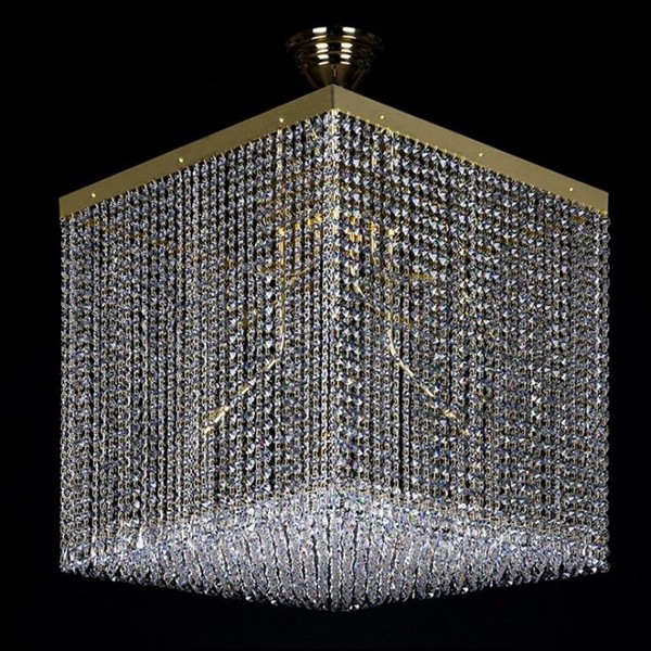 Plafonier Cristal Bohemia Exclusive dim. 50x50cm LEANDRA 500x500 CE, Plafoniere Cristal Bohemia⭐ modele deosebite de lustre tavan din cristal Bohemia autentic din Cehia.✅Design de lux unicat Premium Top❗ ➽ www.evalight.ro.  a