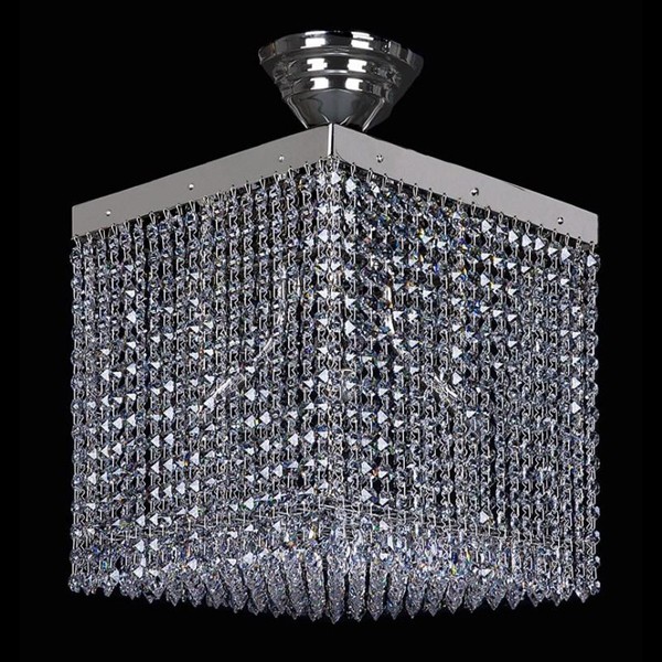 Plafoniera Cristal Bohemia Exclusive LEANDRA 300x300 CE, Plafoniere Cristal Bohemia⭐ modele deosebite de lustre tavan din cristal Bohemia autentic din Cehia.✅Design de lux unicat Premium Top❗ ➽ www.evalight.ro.  a