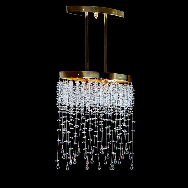 Lustra ovala Cristal Bohemia Exclusive dim.32x10cm NORICA I. CE, Lustre Cristal Bohemia⭐ modele deosebite de candelabre din cristal Bohemia autentic din Cehia.✅Design Baroc de lux Premium Top❗ ➽ www.evalight.ro. a