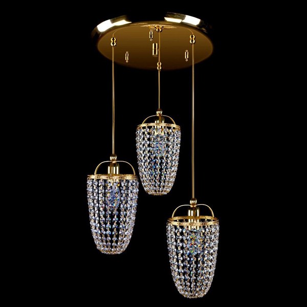 Lustra, Pendul cristal Bohemia diam.37cm SMALL GAME 02-03 CE, Lustre Cristal Bohemia⭐ modele deosebite de candelabre din cristal Bohemia autentic din Cehia.✅Design Baroc de lux Premium Top❗ ➽ www.evalight.ro. a