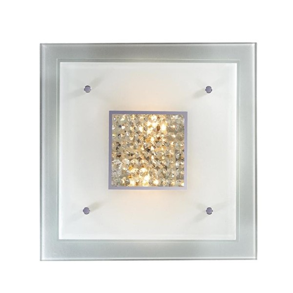 Aplica de perete cristal Venezian Steno PL2 087573, Promotii lustre, reduceri⭐ corpuri de iluminat, mobila si decoratiuni de interior si exterior.⭕Oferte Pret redus online ➽ www.evalight.ro❗ a