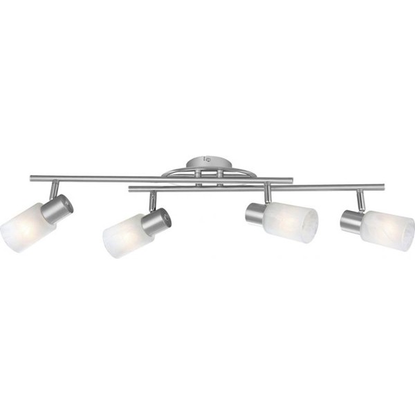 Lustra, Plafonier 4 spoturi Kati 54913-4 GL, Plafoniere cu 4 spoturi, LED⭐ modele moderne corpuri de iluminat tip spoturi aplicate pe tavan sau perete.✅Design decorativ unic!❤️Promotii lampi❗ ➽ www.evalight.ro. Alege oferte lustre de iluminat interior tip plafoniere si aplice cu 4 spoturi pe bara cu lumina LED si directie reglabila pentru living, dormitor, bucatarie, baie, hol, camera copii, calitate de lux la cel mai bun pret. a