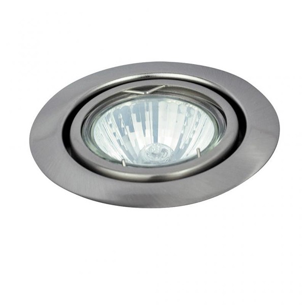 Spot directionabil, incastrabil crom satinat, diam.8,6cm, Spot relight 1093 RX, Promotii lustre, reduceri⭐ corpuri de iluminat, mobila si decoratiuni de interior si exterior.⭕Oferte Pret redus online ➽ www.evalight.ro❗ a