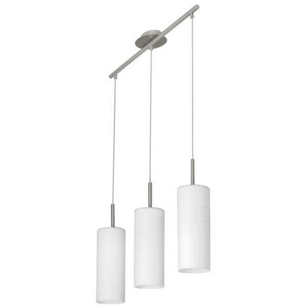 Pendul  Troy 3 85978 EL, Pendule / Lustre suspendate moderne, LED⭐ modele elegante pentru bucatarie, living dormitor.✅DeSiGn decorativ unic!❤️Promotii lampi❗ ➽www.evalight.ro. Alege corpuri de iluminat suspendate pt interior stil modern, suspensii de tip pendule cu cristale, abajur material textil, lemn, metal, sticla, bec tip lumanare Edison sau LED, ieftine si de lux, calitate deosebita la cel mai bun pret. a