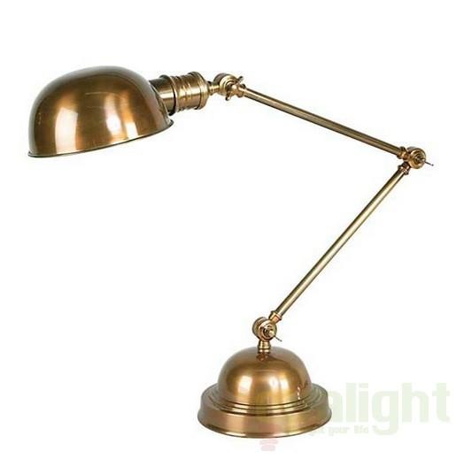 Lampa de masa clasica, design lampa de birou, brat articulat, finisaj brass, Soho 101403 HZ, Corpuri de iluminat rustice⭐ modele din lemn sau fier forjat pentru iluminat interior în stil rustic.✅Design decorativ vintage!❤️Promotii lampi❗ ➽www.evalight.ro. Alege lustre suspendate si candelabre decorate în stil rustic traditional, aplice si plafoniere aplicate de tavan sau perete, pt foisoare si terase casa, ieftine si de lux, calitate la cel mai bun pret.


 a