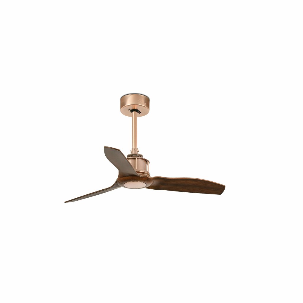 Ventilator cu telecomanda JUST FAN XS SMART cupru/maro, Rezultate cautare, Corpuri de iluminat, lustre, aplice, veioze, lampadare, plafoniere. Mobilier si decoratiuni, oglinzi, scaune, fotolii. Oferte speciale iluminat interior si exterior. Livram in toata tara.  a