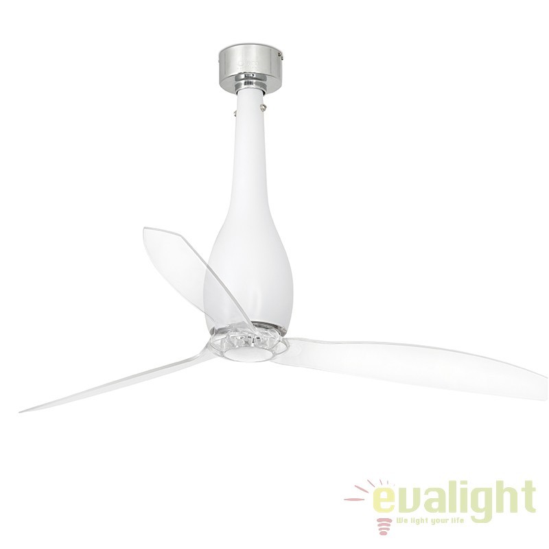 Ventilator cu telecomanda ETERFAN alb mat/ transparent 32001 , Rezultate cautare, Corpuri de iluminat, lustre, aplice, veioze, lampadare, plafoniere. Mobilier si decoratiuni, oglinzi, scaune, fotolii. Oferte speciale iluminat interior si exterior. Livram in toata tara.  a