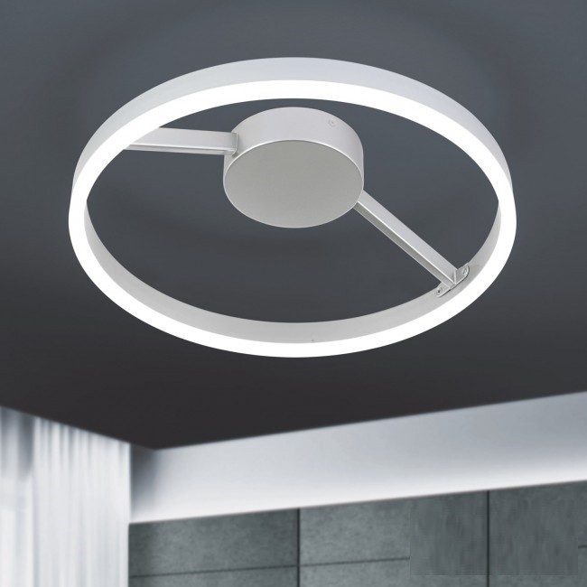 Lustra aplicata LED dimabila design modern circular Float 40cm, Rezultate cautare, Corpuri de iluminat, lustre, aplice, veioze, lampadare, plafoniere. Mobilier si decoratiuni, oglinzi, scaune, fotolii. Oferte speciale iluminat interior si exterior. Livram in toata tara.  a